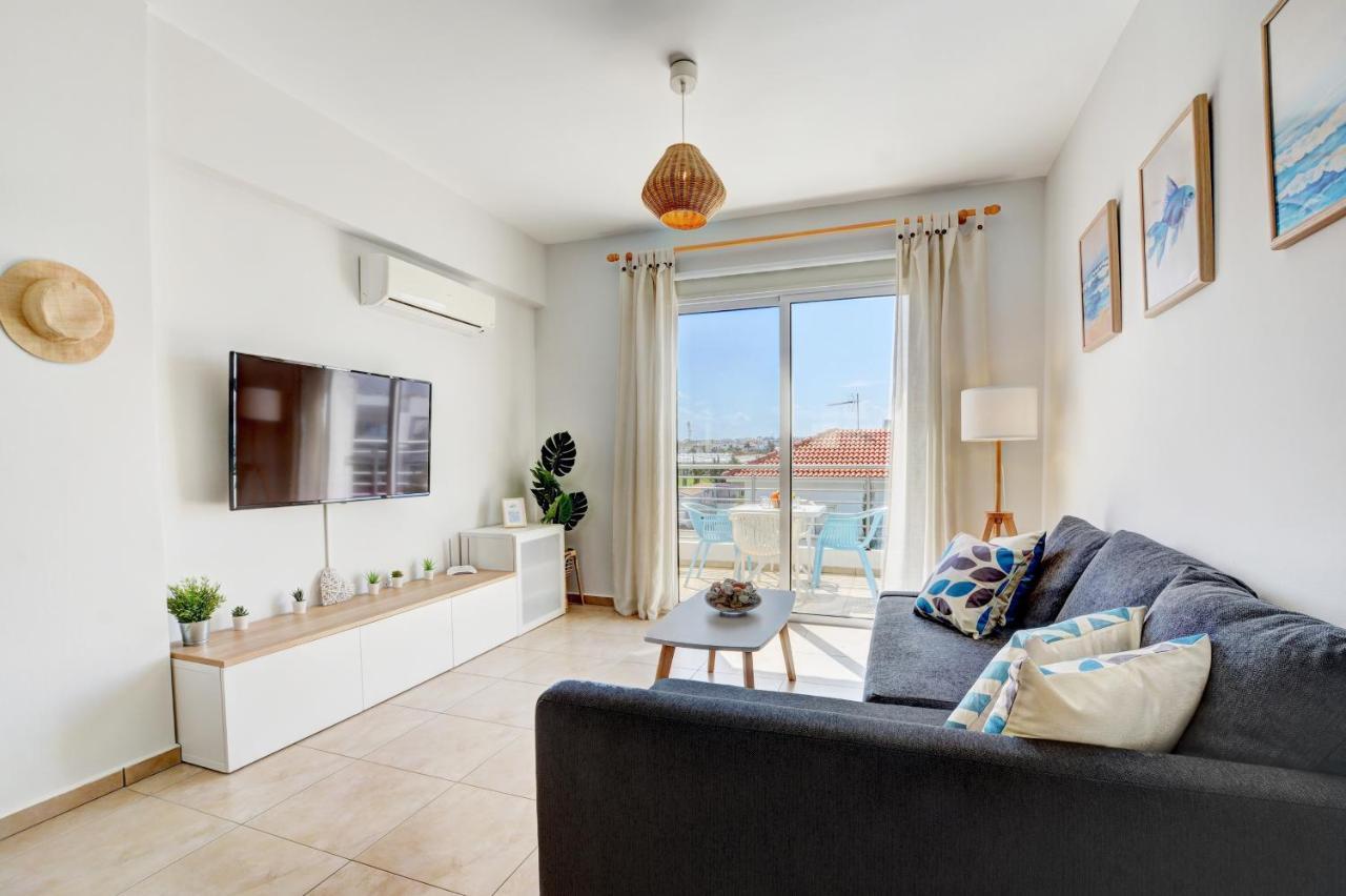 ♥ Sunny&Cozy Family Apartment ★ Walk To The Beach☼ 帕拉利米尼 外观 照片